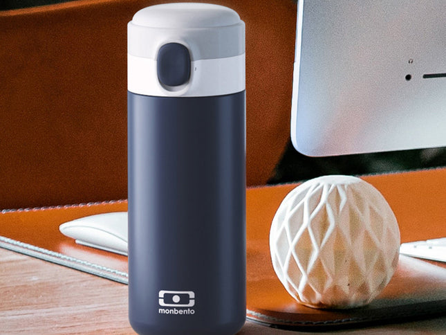 Monbento Mb Pop Insulated Bottle - Blue Infinity