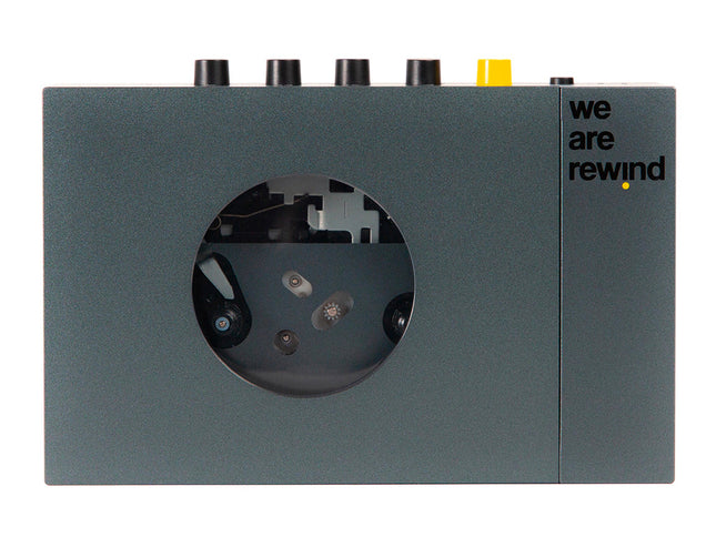 We Are Rewind Portable Cassette Player & Recorder - Keith, Grey