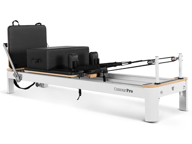 Lifespan Fitness Contour Pro Studio Aluminium Reformer Pilates Bed Set