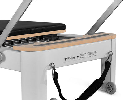 Lifespan Fitness Contour Pro Studio Aluminium Reformer Pilates Bed Set