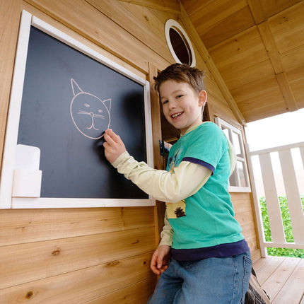 Lifespan Kids Warrigal Cubby House with 2.2m Slide (Pastel Pink)