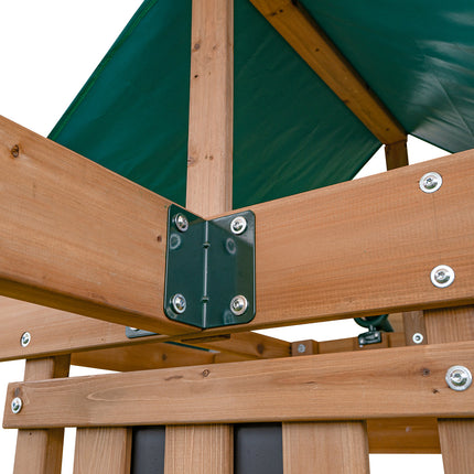 Lifespan Kids Birmingham Swing Set & Play Centre with 2.2m Slide (Pastel Green)