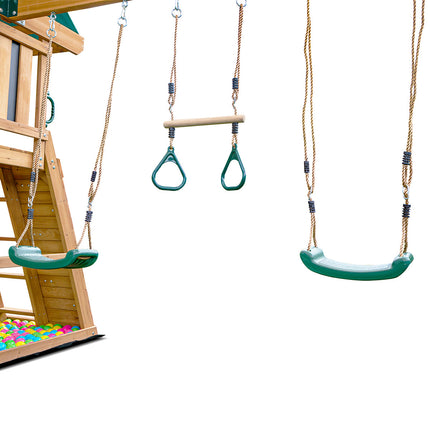 Lifespan Kids Birmingham Swing Set & Play Centre with 2.2m Slide (Yellow)