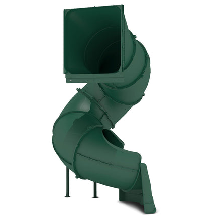 Lifespan Kids Spiral Tube Slide - Green
