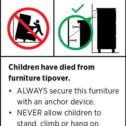 TV Cabinet with 2 Storage Drawers With High Glossy Assembled Entertainment Unit in Black & White colour