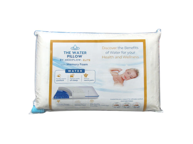 Mediflow Elite Premium Fiber Memory Foam Water Pillow 44 x 66 cm