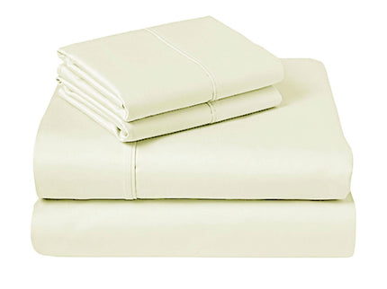 310TC Fusion Cotton Percale Sheet Set Ivory King