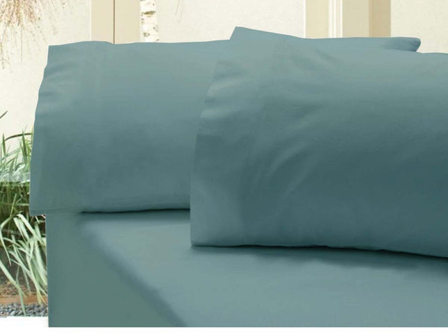 Revive 400TC Cotton Sateen Combo Set Double Steel Blue