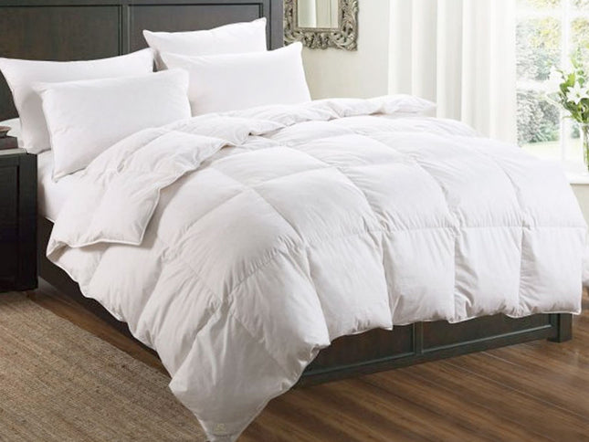 Luxury Duck 80% Down 20% Feather Quilt Queen