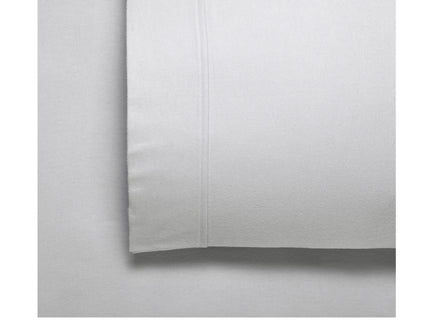 Bianca Fletcher Flannelette Cotton Sheet Set Silver Split King