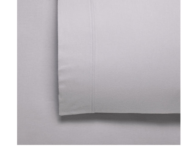 Bianca Fletcher Flannelette Cotton Sheet Set Stone Split King