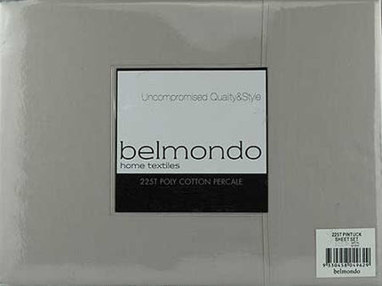 Belmondo 225TC Sheet Set Taupe - King