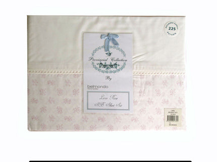 225TC Lara Rose Sheet Set Single