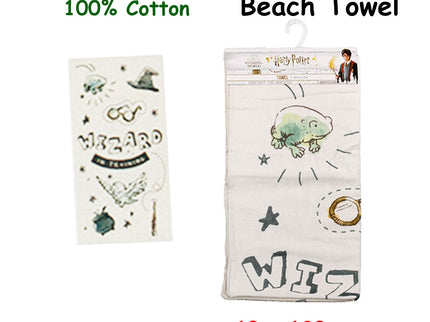 Caprice Harry Potter Wizard in Training Cotton Beach Licensed Towel 60 x 120 cm