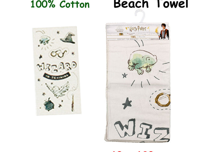 Caprice Harry Potter Wizard in Training Cotton Beach Licensed Towel 60 x 120 cm