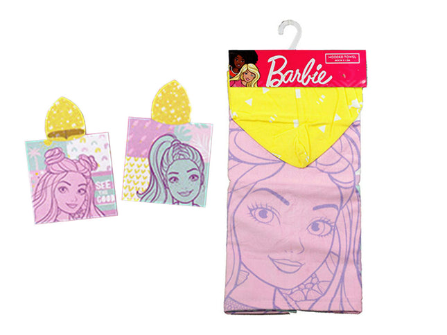 Caprice Barbie See the Good Cotton Hooded Licensed Towel 60 x 120 cm