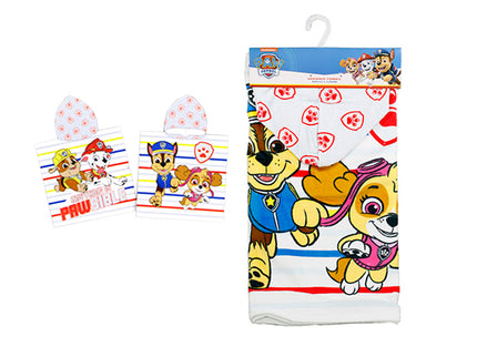 Caprice Paw Patrol Cotton Hooded Licensed Towel 60 x 120 cm