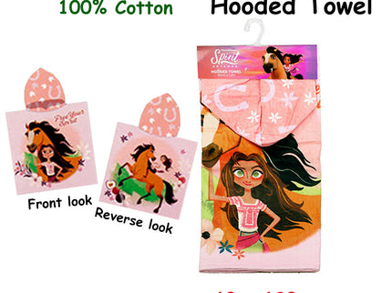 Caprice Spirit Untamed Cotton Hooded Licensed Towel 60 x 120 cm