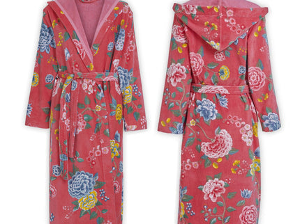 PIP Studio Good Evening Cotton Bath Robe Coral XL