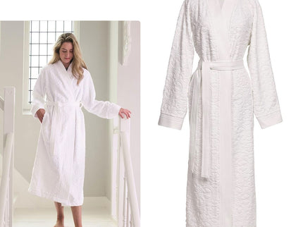 PIP Studio Mosaic de Pip White Cotton Bathrobe XX-Large