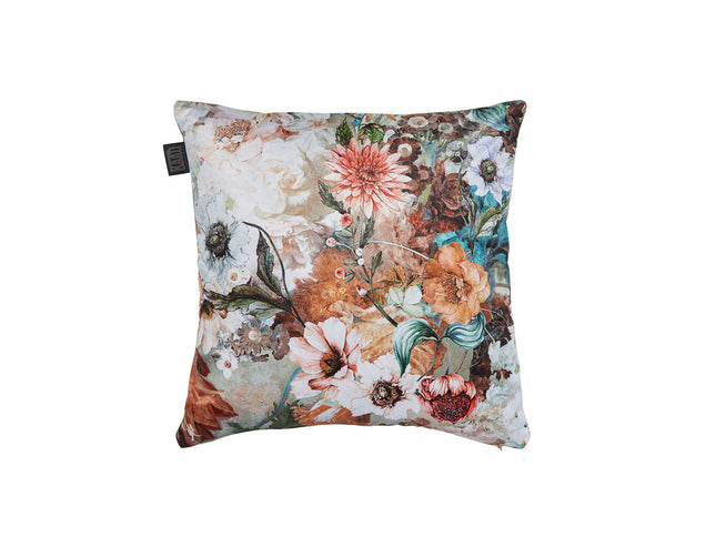 KAAT Amsterdam Anea Pastel Floral Square Filled Cushion 43cm x 43cm