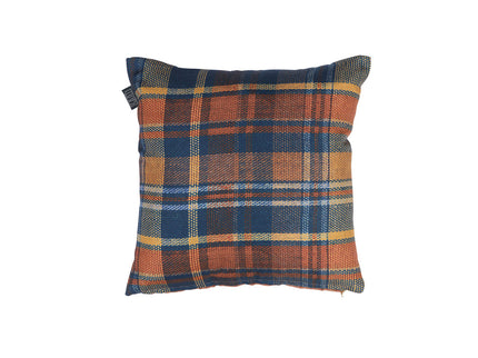 KAAT Amsterdam Arda Multi Chequered Square Filled Cushion 43cm x 43cm