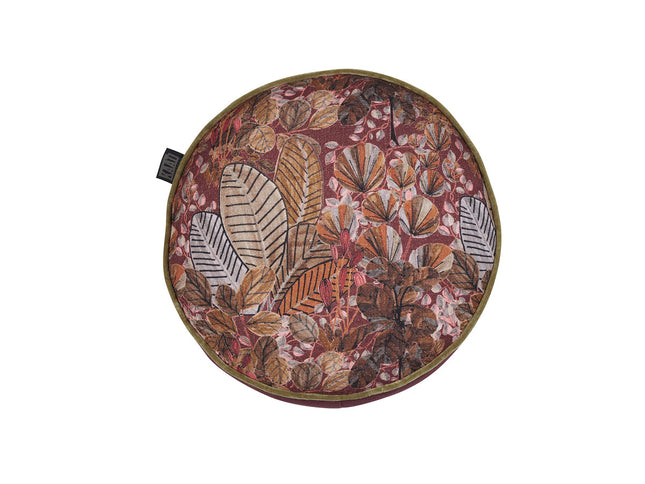 KAAT Amsterdam Asa Multi Botanical Round Filled Cushion 40cm Diameter