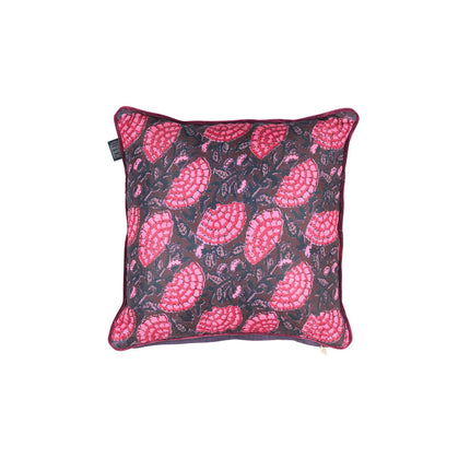 KAAT Amsterdam Ayda Pink Floral Square Filled Cushion 45cm x 45cm