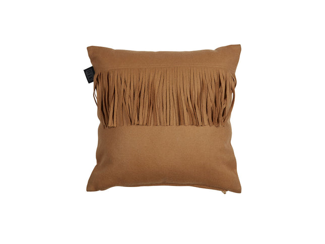 KAAT Amsterdam Frey Brown Square Filled Cushion 40cm x 40cm
