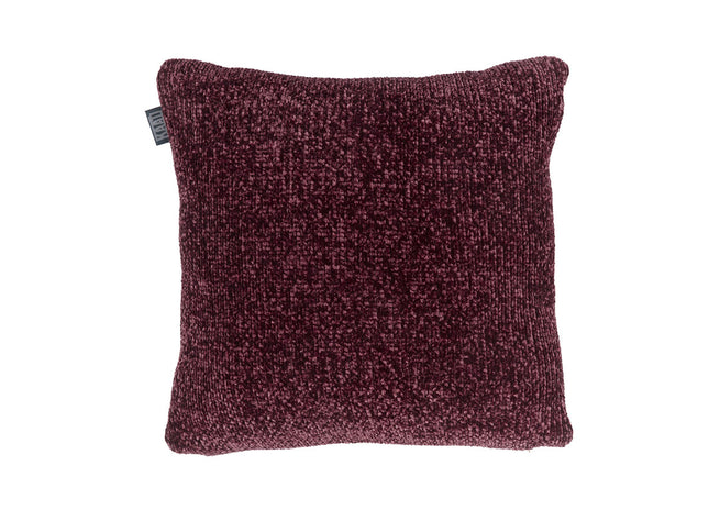 KAAT Amsterdam Jits Dark Red Square Filled Cushion 45cm x 45cm