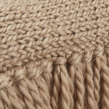 KAAT Amsterdam Jonine Sand Square Filled Cushion 45cm x 45cm