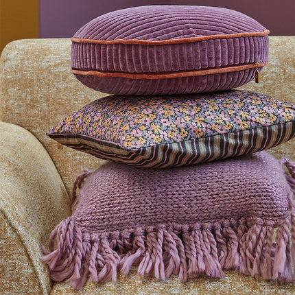 KAAT Amsterdam Liya Multi Floral Square Filled Cushion 43cm x 43cm