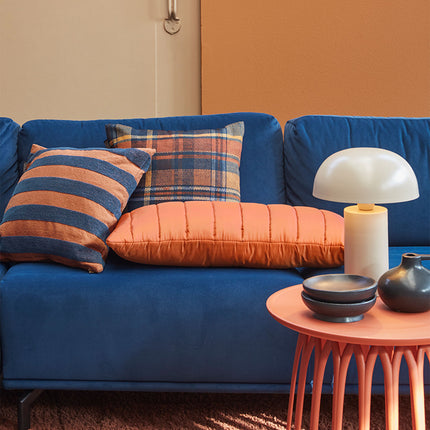 KAAT Amsterdam Nissa Multi Stripe Square Filled Cushion 45cm x 45cm