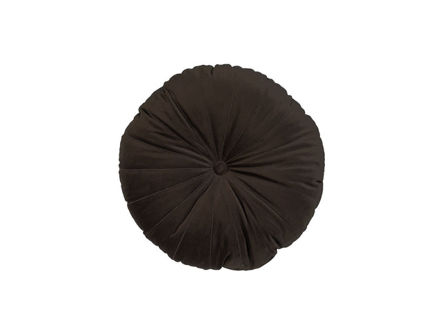 KAAT Amsterdam Mandarin Brown Round Filled Cushion 40cm Diameter