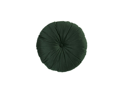 KAAT Amsterdam Mandarin Dark Green Round Filled Cushion 40cm Diameter