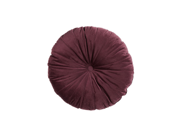 KAAT Amsterdam Mandarin Purple Round Filled Cushion 40cm Diameter