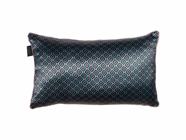 KAAT Amsterdam Meja Green Reversible Oblong Filled Cushion 30cm x 50cm