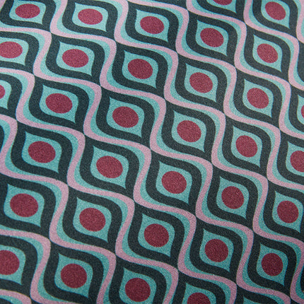 KAAT Amsterdam Meja Green Reversible Oblong Filled Cushion 30cm x 50cm