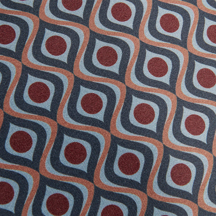 KAAT Amsterdam Meja Red Reversible Oblong Filled Cushion 30cm x 50cm