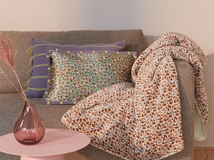 KAAT Amsterdam Nanouk Pastel Floral Oblong Filled Cushion 30cm x 50cm