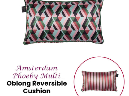 KAAT Amsterdam Phoeby Multi Reversible Oblong Filled Cushion 30cm x 50cm