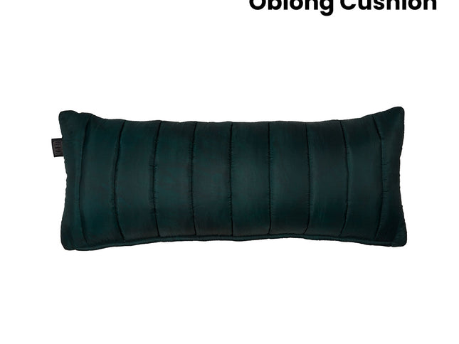 KAAT Amsterdam Shari Green Oblong Filled Cushion 30cm x 70cm