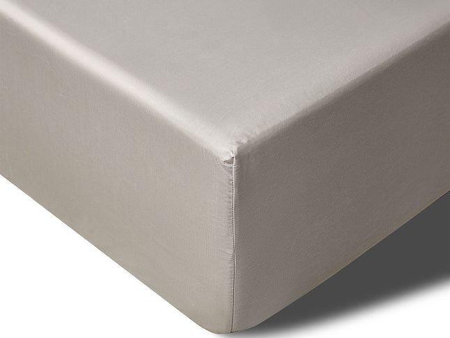 Accessorize 400TC Stone Bamboo Cotton Mega / Super Fitted Sheet 50cm Wall Queen