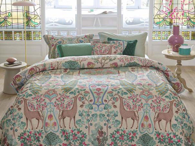 PIP Studio Pavoni Off White Cotton Quilt Cover Set King