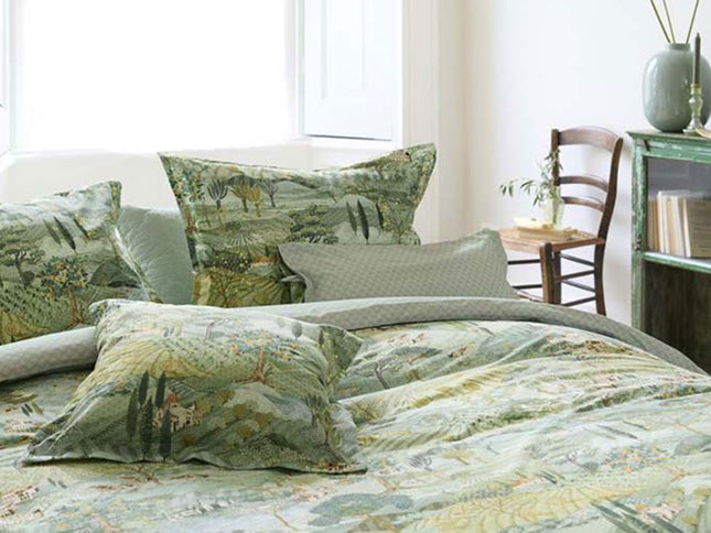 PIP Studio Toscana Green Cotton Quilt Cover Set King