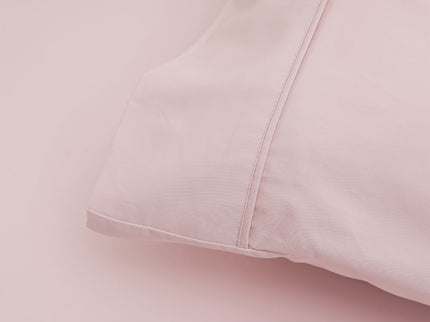 Accessorize 400TC Blush Bamboo Cotton Mega / Super Sheet Set 50cm Wall Super King