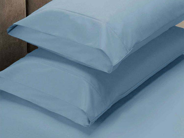 Apartmento 225TC Fitted Sheet Set King Sky plus 2 Pillowcases