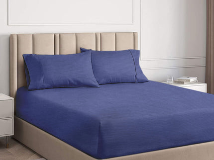 Ramesses Royal Blue 2000TC Cooling Bamboo Combo Set Double