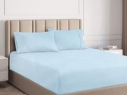 Ramesses Steel Blue 2000TC Cooling Bamboo Combo Set Single