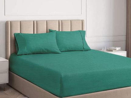 Ramesses Teal 2000TC Cooling Bamboo Combo Set Single